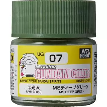 Цвет Gundam UG07 MS темно-зеленый