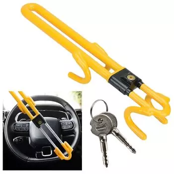цвет обеспечивает угон автомобиля телескопическая ручка реле атака специальный ключ преступление свет обычные небольшие грузовики [заметное сдерживание] профилактика, замок, жёлтый