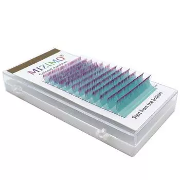 Цвет, прививка, накладные ресницы, кончик смешанной воды 0,07 мм, кончик голубой розы, C/D, смешанная длина, макияж, наращивание. C