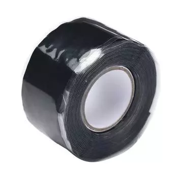 Цвет термостойкого спасения утечки ленты ремонта Мулти водоустойчивый чёрный