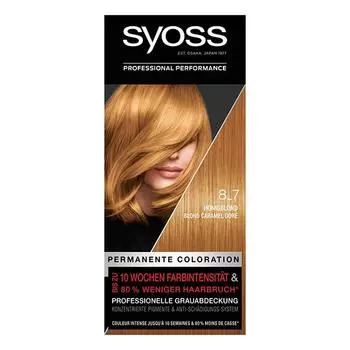 Цвет волос Saios Медовый блонд 8-7 1-й