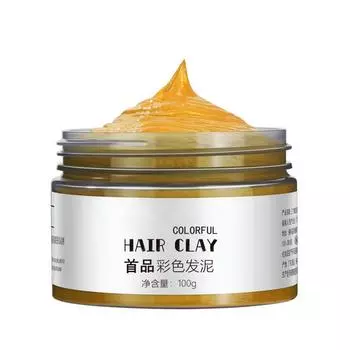 Цвет воска для волос, временный воск для волос, натуральная прическа, окраска для мужчин и женщин, вечерние косплей One Size