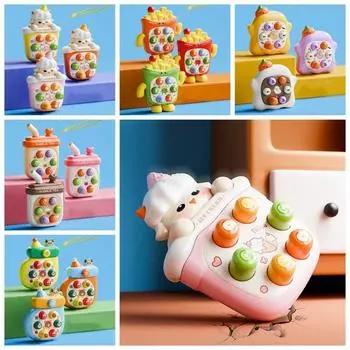 Цвета случайным образом двойной интерактивная игрушка обучающая игра удар крота мужской и женский подарок style 3 random