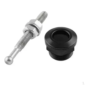 Цвета защелки замка 3 штырей капота кнопки нержавеющей стали 22мм выбираемые, черные