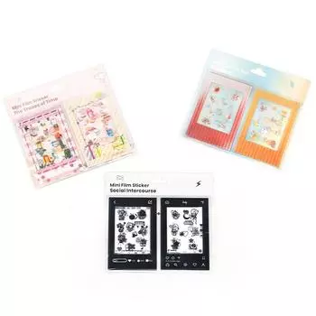 Цветная 3-дюймовая наклейка-рамка для фото, креативная мгновенная камера, декоративные наклейки, универсальные канцелярские принадлежности «сделай сам», высококачественная наклейка из ПЭТ