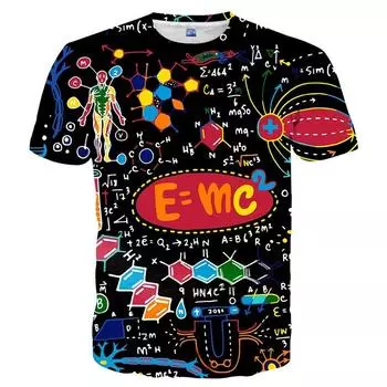 Цветная 3D-принтерская красочная футболка с граффити и графикой для мужчин, повседневная футболка с коротким рукавом, новинка, футболки с круглым вырезом, негабаритные мужские футболки, одежда XXS