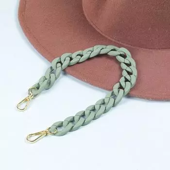 Цветная цепочка на плечевом ремне сумка через плечо цепочка ювелирные изделия аксессуары кулон as the picture