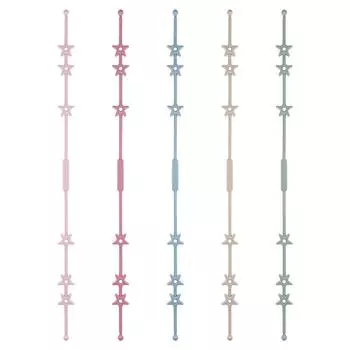 Цветная детская силиконовая соска-прищепка с цепочкой для соски-пустышки, зажимы для держателя соски-пустышки, игрушка для прорезывания зубов, держатель для соски-пустышки, аксессуары для коляски