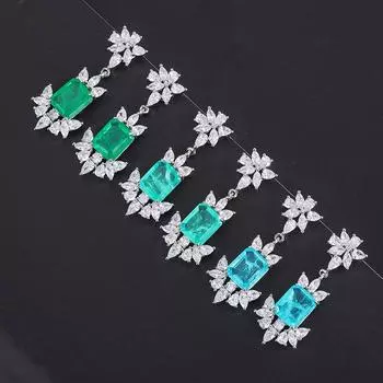 Цветная имитация ювелирных изделий, модные преувеличенные желтые бриллианты, розовые бриллианты, женские товары