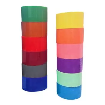 Цветная оптовая продажа 12 шт. ленты декоративные шарики ширина липкие расслабляющие ленты 6 см