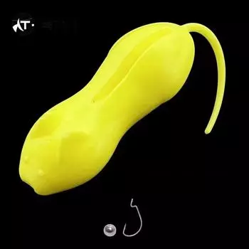 Цветная плавающая приманка для мышей 3D цветная плавающая приманка для мышей, искусственные приманки для ловли окуня чёрный