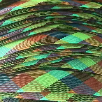 Цветная плетеная рыболовная сеть 30 мм x 45 мм - обычное снаряжение для рыболовов 30MM