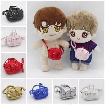Цветная плюшевая кукольная сумка Милая детская сумочка Игрушки Плюшевая кукольная сумка BJD Doll Crossbody Bag BJD Doll