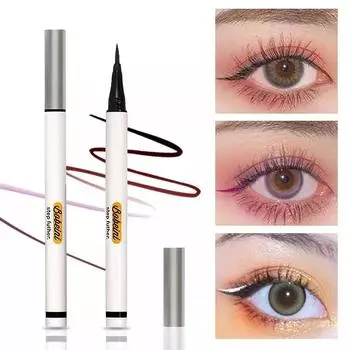 Цветная подводка для глаз Водостойкая долговечная не размазывающаяся жидкая подводка для глаз Жидкая подводка для глаз 2