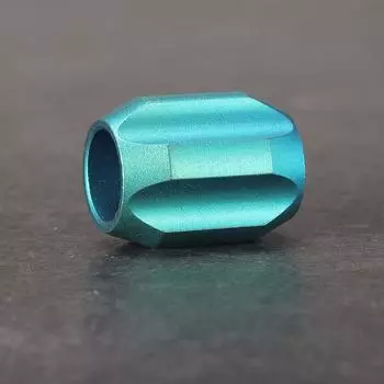 Цветная серия титановый сплав нож бусины кулон походный нож шнур для кемпинга выживания EDC паракорд инструменты для выживания зелёный