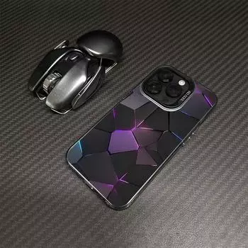 Цветная склейка подходит для чехлов для телефонов Apple 16/15/14 11/12/13 Pro/x/8/7plus цвет серебристый iPhone 16