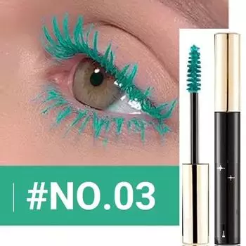 Цветная тушь для ресниц водостойкая черная тушь Стойкая красная тушь Макияж на Хэллоуин Рождественский макияж для глаз Инструменты для макияжа Косметика