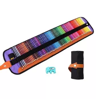 Цветное искусство 72 цвета Художественные принадлежности Цветные Для раскрашивания Для Для школы Для помещений Рекомендуемое хранение Включает точилку для карандашей Карандаши, карандаши,