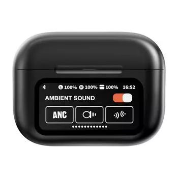 Цветной экран Bluetooth-гарнитура Беспроводная шумоподавляющая гарнитура Bluetooth-гарнитура чёрный