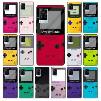 Цветной чехол для телефона Game Boy для VIVO V21E V21 V23 V23E V2109 Y53S Y33S Y55 Y76 Y31 Y21 Y72 Y01 Y21S Y11S VIVO V21E 4G