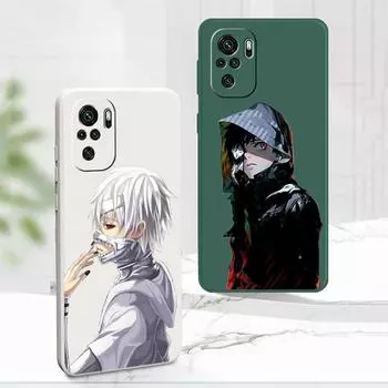 Цветной чехол для Xiaomi Redmi Note 10T 11T 9C 7 10C K40 Pro 11S 9 9S 9T 9A 8 10 Pro 11 Pro аниме Tokyo Ghoul Япония силиконовый чехол Redmi Note 10(10S)
