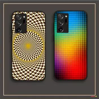 Цветной чехол Vertigo для телефона Samsung Note 8 9 10 20, чехол для Note10Pro 10lite 20ultra M20 M31, чехол Funda Note10lite