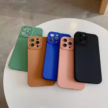 Цветной чехол земляных тонов для Xiaomi Redmi Note 10 Pro 9 11T 12 12X 10T Mi 11 Lite 5G NE Poco X3 GT, мягкий силиконовый чехол для объектива камеры Redmi Note 9