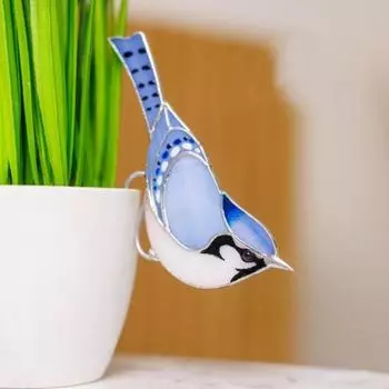 Цветной цветочный горшок, ловец света, акриловый, бабочка, пчела, птица, горшок, вставка, ловец солнца с крючком для комнатных садовых растений, декор для горшечных растений H