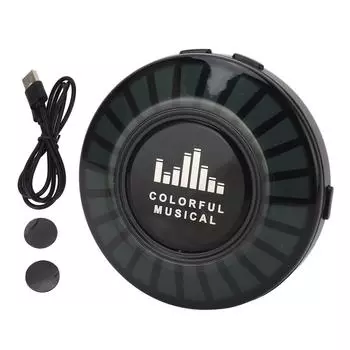 Цветной динамик с костной проводимостью, универсальный бас, стереозвук, RGB-звукосниматель, тип C, 400 мАч, Bluetooth