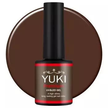 Цветной гель Yuki Premium 10г, Нет. 192 Темно-коричневый, 1