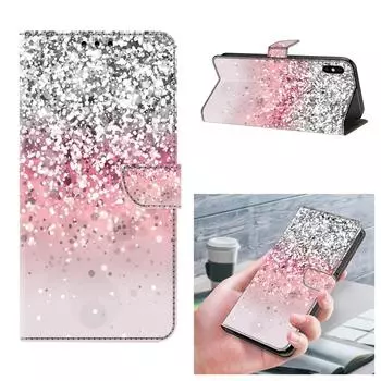 Цветной гравийный узор, окрашенный корпус мобильного телефона для iPhone, Samsung, Xiaomi, Redmi, Motorola, Nokia, Sony, LG, кожаный чехол Xiaomi 11T Pro