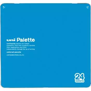 Цветной карандаш Mitsubishi Pencil 880 Unipalette Elementary School Student светло-голубой 24 цвета K88024CPLT.8