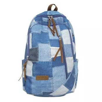 Цветной контрастный женский рюкзак, студенческий школьный мужской рюкзак большой емкости хаки