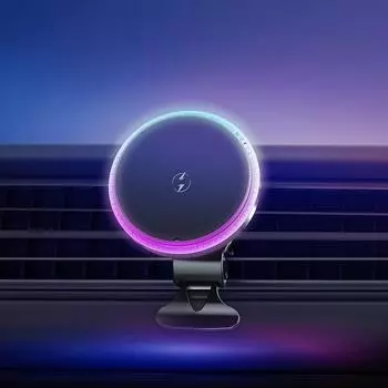 Цветной магнитный беспроводной держатель для мобильного телефона с зарядкой colorful