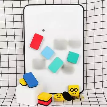 Цветной магнитный ластик для школьной доски из фетра EVA - креативный мультяшный дизайн