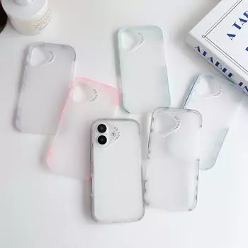 Цветной матовый прозрачный мягкий чехол для телефона iPhone 16 Plus 15 14 13 12 Pro Max 11 Skin Feeling противоударный чехол TPU iPhone 16 чёрный