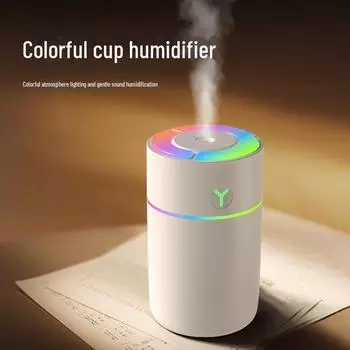 Цветной мини-увлажнитель воздуха USB: Распылитель воздуха для ароматерапии для дома и автомобиля