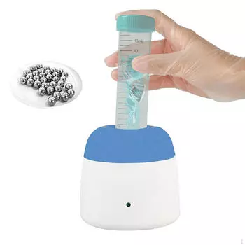 Цветной миксер Mini Vortices Встряхивание бутылок 5200 об/мин Высокопроизводительная машина для полировки ногтей синий