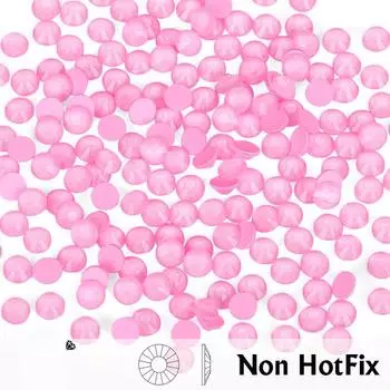 Цветной мокко с плоским дном, стразы, допамин, гвоздь, цветной стеклянный стикер, брелок для ногтей, бриллиант SS6-1440PCS