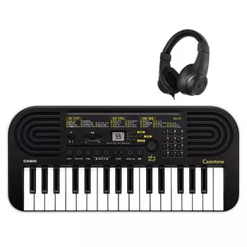 Цветной набор Цветная сумка для наушников Casio Electronic Keyboard SA51 SA50 Casiotone 32 Мини-клавиатура Черный Белый Белый Зеленый Для детей Для начинающих Вводный курс