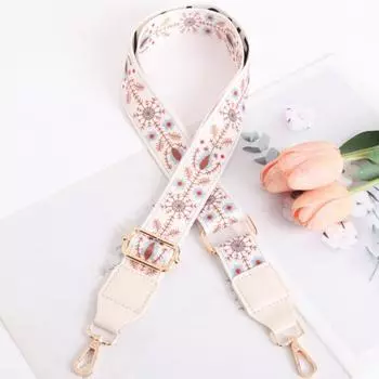 Цветной нейлоновый ремень для сумки, регулируемый сменный ремень для сумки, напечатанный ремень с пряжками для женщин и девочек, сумка через плечо 1pc