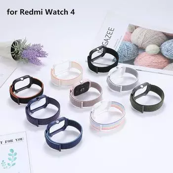 Цветной нейлоновый ремешок для смарт-часов Xiaomi для часов Redmi 4, сменный ремешок для часов для спорта, бега, езды A5