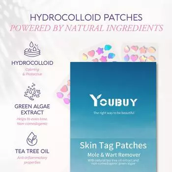 Цветной пластырь от прыщей Пластырь от прыщей Частицы гидроколлоидного консилера 96pic