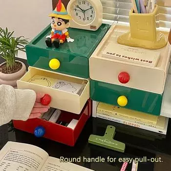 Цветной ящик для хранения, ящик для хранения у входа, складной ящик для хранения, многофункциональный ящик для хранения косметики красный