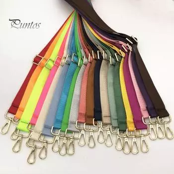 Цветной ремень для сумки на плечо с карабином, регулируемый, расширенный, одинарный, через плечо, сумка для писем, сменный ремень для сумки, аксессуары для самостоятельной сборки 1pc красный