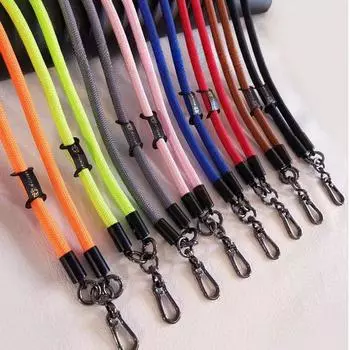 Цветной шейный ремешок из полиэстера толщиной 10 мм для мобильного телефона, камеры и сумки 10mm zebra pattern hardware*1.2m