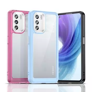 Цветной защитный чехол для OPPO K9 Pro/Realme GT 5G/GT Neo/GT Neo 2T/GT Neo Flash/Q3 Pro 5G/X7 Max 5G противоударный задний чехол OPPO K9 Pro синий