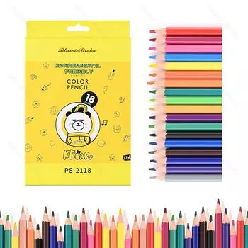 Цветные 18 Начальная школа Раскраска Цветной карандаш Цветная акварель Цветные высокие Для дошкольного Вход Роскошные цветные День рождения Цвет