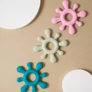 Цветные детские 1 шт. детские силиконовые игрушки, мультяшные игрушки для прорезывания зубов, жевательная игрушка для малышей, обучающие игрушки для моляров, сенсорные игрушки для новорожденных, аксессуары