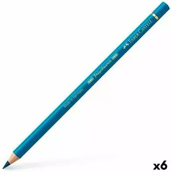 Цветные карандаши Faber-Castell Polychromos Turquoise Blue от Colbat (6 единиц)